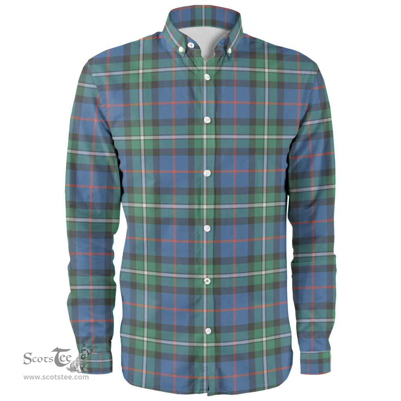 Scottish MacPhail Hunting Ancient Clan Tartan Long Sleeve Shirt, Tartan Plaid Shirt Scottish Plaid Tartan Plaid - ScotsTee - scotstee.com