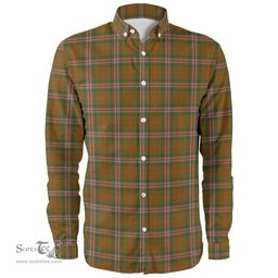 Scottish Scott Brown Modern Clan Tartan Long Sleeve Shirt, Tartan Plaid Shirt Scottish Plaid Tartan Plaid - ScotsTee - scotstee.com