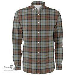 Scottish MacLeod of Harris Weathered Clan Tartan Long Sleeve Shirt, Tartan Plaid Shirt Scottish Plaid Tartan Plaid - ScotsTee - scotstee.com