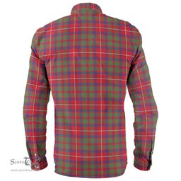 Scottish Shaw Red Modern Clan Tartan Long Sleeve Shirt, Tartan Plaid Shirt Scottish Plaid Tartan Plaid - ScotsTee - scotstee.com