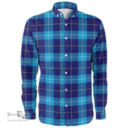 Scottish McKerrell Clan Tartan Long Sleeve Shirt, Tartan Plaid Shirt Scottish Plaid Tartan Plaid - ScotsTee - scotstee.com