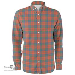 Scottish Robertson Ancient Clan Tartan Long Sleeve Shirt, Tartan Plaid Shirt Scottish Plaid Tartan Plaid - ScotsTee - scotstee.com