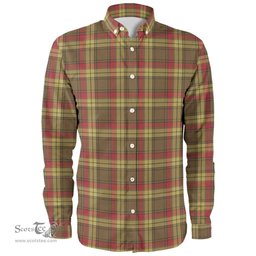 Scottish MacMillan Old Weathered Clan Tartan Long Sleeve Shirt, Tartan Plaid Shirt Scottish Plaid Tartan Plaid - ScotsTee - scotstee.com