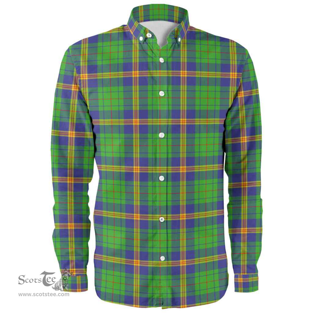 Scottish New Mexico Clan Tartan Long Sleeve Shirt, Tartan Plaid Shirt Scottish Plaid Tartan Plaid - ScotsTee - scotstee.com