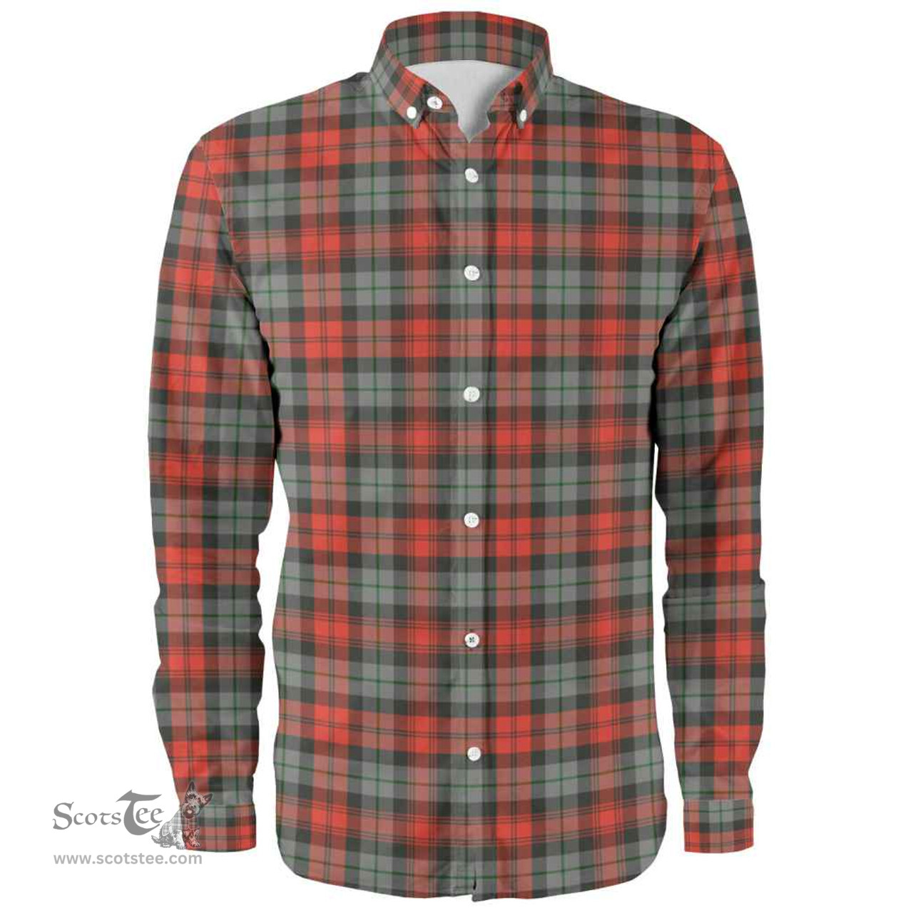 Scottish MacLachlan Weathered Clan Tartan Long Sleeve Shirt, Tartan Plaid Shirt Scottish Plaid Tartan Plaid - ScotsTee - scotstee.com