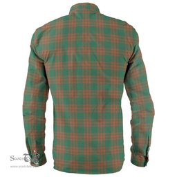 Scottish Menzies Green Ancient Clan Tartan Long Sleeve Shirt, Tartan Plaid Shirt Scottish Plaid Tartan Plaid - ScotsTee - scotstee.com