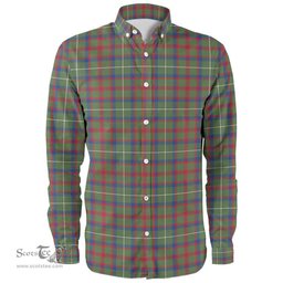 Scottish Shaw Green Modern Clan Tartan Long Sleeve Shirt, Tartan Plaid Shirt Scottish Plaid Tartan Plaid - ScotsTee - scotstee.com