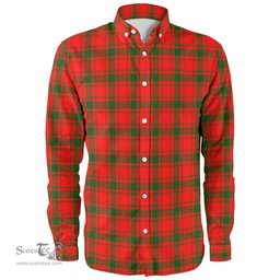Scottish MacQuarrie Modern Clan Tartan Long Sleeve Shirt, Tartan Plaid Shirt Scottish Plaid Tartan Plaid - ScotsTee - scotstee.com