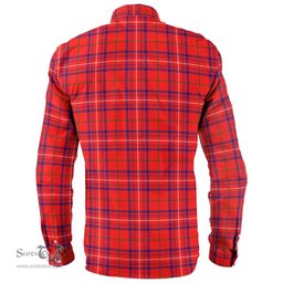 Scottish Rose Modern Clan Tartan Long Sleeve Shirt, Tartan Plaid Shirt Scottish Plaid Tartan Plaid - ScotsTee - scotstee.com