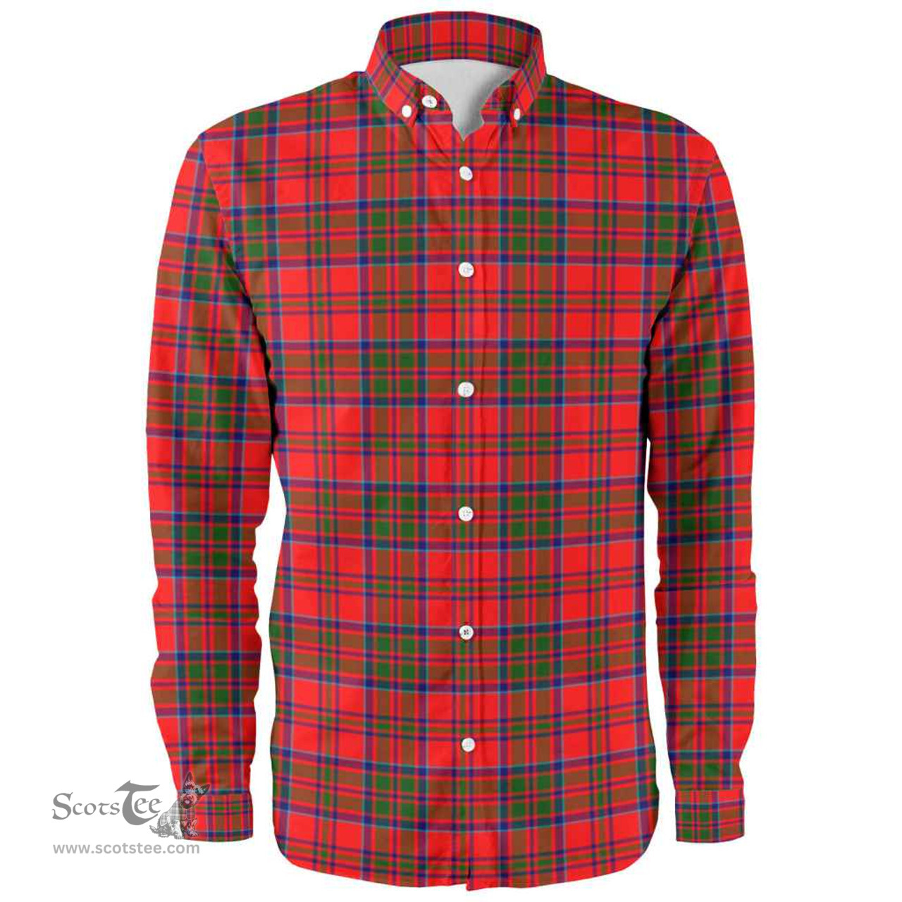 Scottish MacKillop Clan Tartan Long Sleeve Shirt, Tartan Plaid Shirt Scottish Plaid Tartan Plaid - ScotsTee - scotstee.com