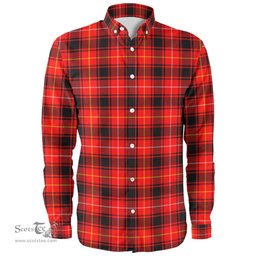 Scottish MacIver Modern Clan Tartan Long Sleeve Shirt, Tartan Plaid Shirt Scottish Plaid Tartan Plaid - ScotsTee - scotstee.com
