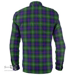 Scottish MacThomas Modern Clan Tartan Long Sleeve Shirt, Tartan Plaid Shirt Scottish Plaid Tartan Plaid - ScotsTee - scotstee.com