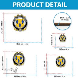 ScotsTee Shop Irish House of MACCOSTELLO Coat of Arms Crest Ireland Wooden Hanging Wall Art Sign
