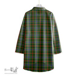 ScotsTee Shop Scottish Bisset Clan Tartan Womens Elbow Sleeve Chiffon Shirt