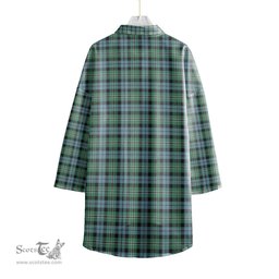 ScotsTee Shop Scottish Melville Clan Tartan Womens Elbow Sleeve Chiffon Shirt