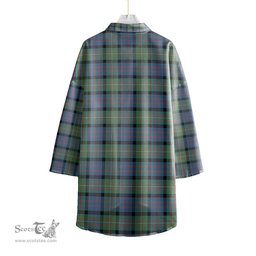 ScotsTee Shop Scottish MacDonnell of Glengarry Ancient Clan Tartan Womens Elbow Sleeve Chiffon Shirt