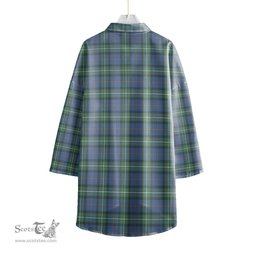 ScotsTee Shop Scottish MacPhail Hunting Ancient Clan Tartan Womens Elbow Sleeve Chiffon Shirt