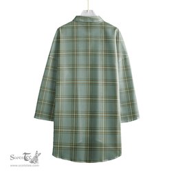 ScotsTee Shop Scottish Kelly Dress Clan Tartan Womens Elbow Sleeve Chiffon Shirt