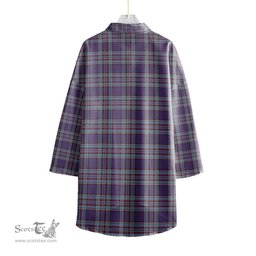 ScotsTee Shop Scottish RCAF Clan Tartan Womens Elbow Sleeve Chiffon Shirt