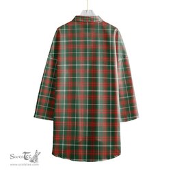 ScotsTee Shop Scottish Princess Margaret Clan Tartan Womens Elbow Sleeve Chiffon Shirt