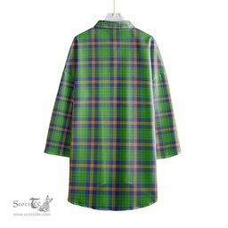 ScotsTee Shop Scottish New Mexico Clan Tartan Womens Elbow Sleeve Chiffon Shirt
