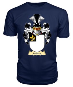 Aeddan (AP SEYSSYLLT) Coat Of Arms Family Crest Wales V23 T Shirt ScotsTee Shop
