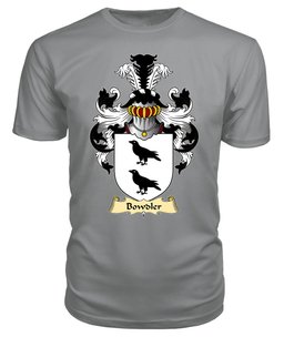 Bowdler (of Brompton, Montgomeryshire) Coat Of Arms Family Crest Wales V23 T Shirt ScotsTee Shop