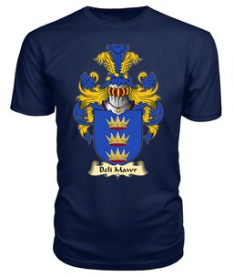 Beli Mawr (King of Britain) Coat Of Arms Family Crest Wales V23 T Shirt ScotsTee Shop