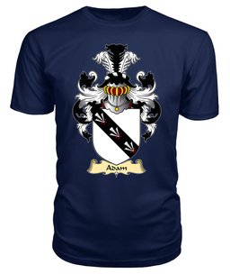 Adam (AB IFOR OF GWENT) Coat Of Arms Family Crest Wales V23 T Shirt ScotsTee Shop