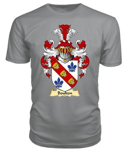 Boulton (of Pembrokeshire) Coat Of Arms Family Crest Wales V23 T Shirt ScotsTee Shop