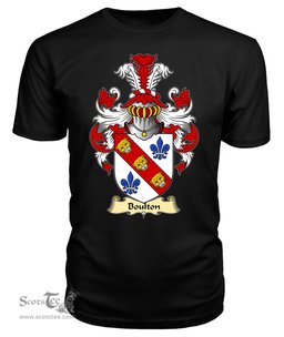 Boulton (of Pembrokeshire) Coat Of Arms Family Crest Wales V23 T Shirt ScotsTee Shop