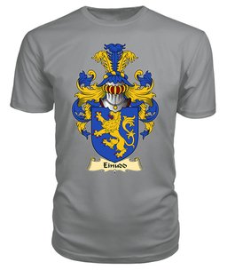 Einudd (GWERNGWY -of Dyffryn Clwyd) Coat Of Arms Family Crest Wales V23 T Shirt ScotsTee Shop