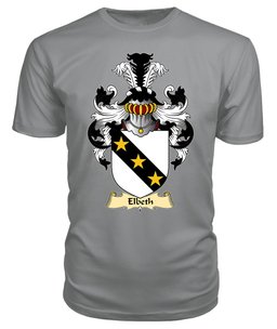 Elbeth (William, Lord of, or d_Elboeuf) Coat Of Arms Family Crest Wales V23 T Shirt ScotsTee Shop