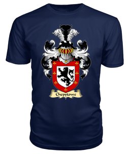 Chepstowe (Monmouthshire) Coat Of Arms Family Crest Wales V23 T Shirt ScotsTee Shop