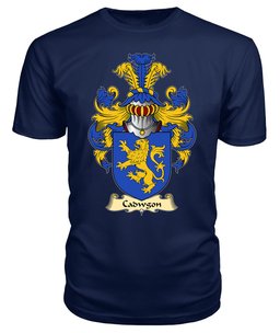 Cadwgon (AP BLEDDYN AP CYNFYN) Coat Of Arms Family Crest Wales V23 T Shirt ScotsTee Shop