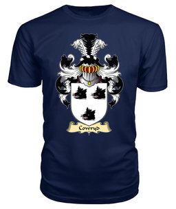 Cowryd (AP CADFAN) Coat Of Arms Family Crest Wales V23 T Shirt ScotsTee Shop