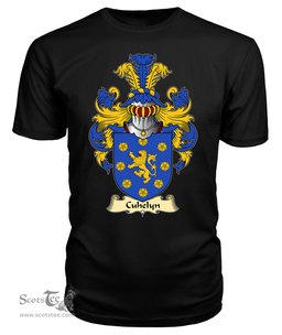 Cuhelyn (FARDD -of Cemais, Pembrokeshire) Coat Of Arms Family Crest Wales V23 T Shirt ScotsTee Shop