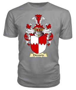 Fitzwarin (Lords of Whittington) Coat Of Arms Family Crest Wales V23 T Shirt ScotsTee Shop