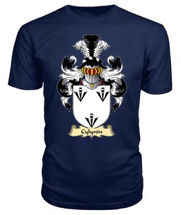 Cylynin (of Powys) Coat Of Arms Family Crest Wales V23 T Shirt ScotsTee Shop