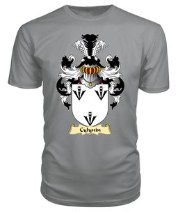 Cylynin (of Powys) Coat Of Arms Family Crest Wales V23 T Shirt ScotsTee Shop