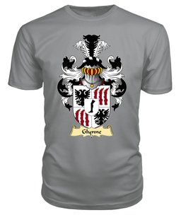 Glynne (of Glynllifon, Caernarfonshire) Coat Of Arms Family Crest Wales V23 T Shirt ScotsTee Shop