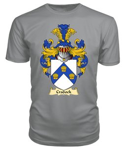 Cradock (of Newton, Pembrokeshire) Coat Of Arms Family Crest Wales V23 T Shirt ScotsTee Shop
