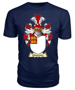 Gloucester (mother was heiress to Fitzhamon) Coat Of Arms Family Crest Wales V23 T Shirt ScotsTee Shop