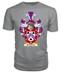 Exmewe (of Ruthin, Denbighshire) Coat Of Arms Family Crest Wales V23 T Shirt ScotsTee Shop
