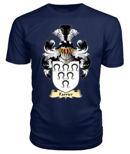 Farrier (of Carmarthenshire) Coat Of Arms Family Crest Wales V23 T Shirt ScotsTee Shop