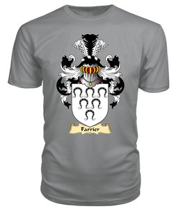 Farrier (of Carmarthenshire) Coat Of Arms Family Crest Wales V23 T Shirt ScotsTee Shop