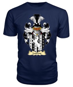 Laurens (AP WILLIAM AP DAFYDD) Coat Of Arms Family Crest Wales V23 T Shirt ScotsTee Shop