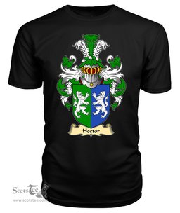 Hector (GADARN, The Strong) Coat Of Arms Family Crest Wales V23 T Shirt ScotsTee Shop