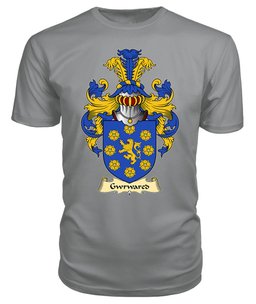 Gwrwared (AP GWILYM) Coat Of Arms Family Crest Wales V23 T Shirt ScotsTee Shop