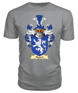 Hywel (AP GRUFFUDD GOCH) Coat Of Arms Family Crest Wales V23 T Shirt ScotsTee Shop